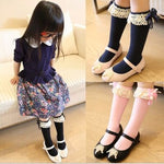 Load image into Gallery viewer, Lace Style Knee High Socks (1yrs old to 5yrs old)
