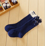 Load image into Gallery viewer, Lace Style Knee High Socks (1yrs old to 5yrs old)
