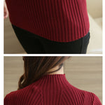 Load image into Gallery viewer, Turtleneck Long Sleeve Pullovers

