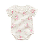 Load image into Gallery viewer, Cotton Floral Baby Bodysuits (3months to 12months)
