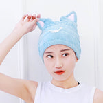 Load image into Gallery viewer, Cute Design Microfiber Hair Dryer Turban
