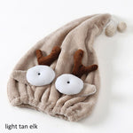 Load image into Gallery viewer, Cute Design Microfiber Hair Dryer Turban
