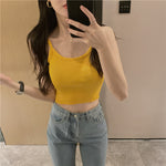 Load image into Gallery viewer, Plain Color Spaghetti Strap Tank Top Camis
