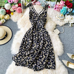 Load image into Gallery viewer, Floral Design Fashion Dress
