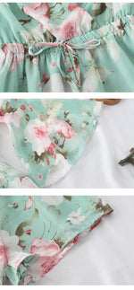 Load image into Gallery viewer, V-neck Floral Printed Rompers
