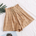 Load image into Gallery viewer, Ribbon Tie High Waist Shorts
