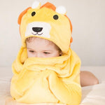 Load image into Gallery viewer, Animal Design Hooded Bathrobe (0 to 4yrs old)
