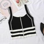 Load image into Gallery viewer, Women Striped Tank Tops Camisole
