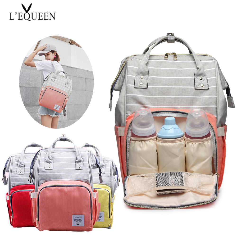 Large Capacity Diaper Backpack