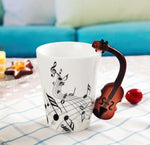 Load image into Gallery viewer, Musical Instrument Design Mug
