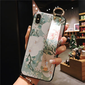 Floral Design iPhone Case (iPhone 6, 6S, 6 Plus, 6S Plus, 7, 8, 7 Plus, 8 Plus)