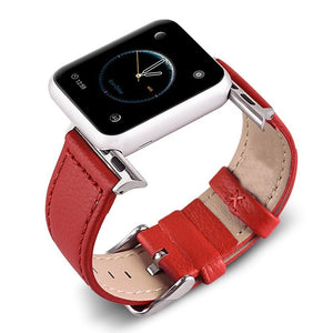 Stylish Leather Watch Band for Apple Watch Series 5/4/3/2/1