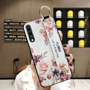 Floral Design Samsung Phone Case (Samsung S8, S8 Plus, S9, S9 Plus, S10, S10E, S10 Plus and S10 Lite)