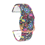 Load image into Gallery viewer, Colorful Print Silicone Watchband for Samsung Galaxy Watch/Huawei Watch/Huami Amazfit BIP/Garmin
