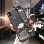 Load image into Gallery viewer, Cute Animal 3D Embossed Phone Case for iPhone
