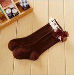 Load image into Gallery viewer, Lace Style Knee High Socks (1yrs old to 5yrs old)
