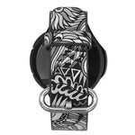 Load image into Gallery viewer, Floral Design Leather Watchband for Samsung/Amazfit/Xiaomi
