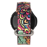 Load image into Gallery viewer, Floral Design Leather Watchband for Samsung/Amazfit/Xiaomi
