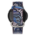 Load image into Gallery viewer, Floral Design Leather Watchband for Samsung/Amazfit/Xiaomi
