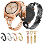 Load image into Gallery viewer, Stainless Steel Watchband Diamond Bling Ring for Samsung, Garmin, Amazfit
