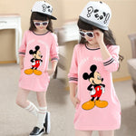 Load image into Gallery viewer, Long Sleeve Mini Casual Dresses (3yrs old to 10yrs old)
