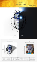 Load image into Gallery viewer, Star Wars 3D LED Wall Lamp
