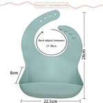 Load image into Gallery viewer, Plain Color Baby Bib Water Proof (0 to 5yrs old)
