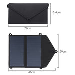 Load image into Gallery viewer, Folding 35W Solar Panel Power Outdoor Cells for Smartphones
