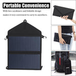 Load image into Gallery viewer, Folding 35W Solar Panel Power Outdoor Cells for Smartphones
