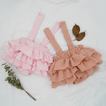 Load image into Gallery viewer, Baby Girl Strap Skirts
