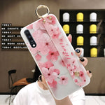 Load image into Gallery viewer, Fashionable Emboss Flower Wristband Phone Case ( for Samsung S8, S8+, S9, S9+, S10, S10+, S10E, Note8, Note9, Note10, Note10+)
