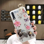 Load image into Gallery viewer, Fashionable Emboss Flower Wristband Phone Case ( for Samsung S8, S8+, S9, S9+, S10, S10+, S10E, Note8, Note9, Note10, Note10+)

