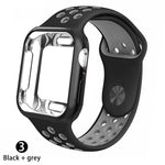 Load image into Gallery viewer, Case + strap for Apple Watch  band 38mm 40mm (for apple watch series 5 4 3 2 1)
