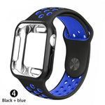 Load image into Gallery viewer, Case + strap for Apple Watch  band 38mm 40mm (for apple watch series 5 4 3 2 1)

