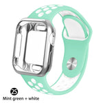 Load image into Gallery viewer, Case + strap for Apple Watch  band 38mm 40mm (for apple watch series 5 4 3 2 1)
