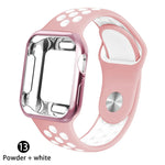 Load image into Gallery viewer, Case + strap for Apple Watch  band 38mm 40mm (for apple watch series 5 4 3 2 1)
