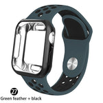 Load image into Gallery viewer, Case + strap for Apple Watch  band 38mm 40mm (for apple watch series 5 4 3 2 1)
