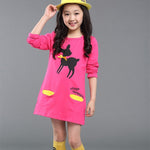Load image into Gallery viewer, Long Sleeve Mini Casual Dresses (3yrs old to 10yrs old)
