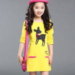 Load image into Gallery viewer, Long Sleeve Mini Casual Dresses (3yrs old to 10yrs old)
