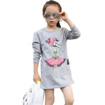 Load image into Gallery viewer, Long Sleeve Mini Casual Dresses (3yrs old to 10yrs old)

