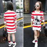 Load image into Gallery viewer, Long Sleeve Mini Casual Dresses (3yrs old to 10yrs old)
