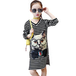 Load image into Gallery viewer, Long Sleeve Mini Casual Dresses (3yrs old to 10yrs old)
