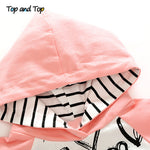 Load image into Gallery viewer, Baby Girl Hoodie Sweatshirt and  Striped Pants
