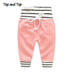 Load image into Gallery viewer, Baby Girl Hoodie Sweatshirt and  Striped Pants
