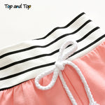 Load image into Gallery viewer, Baby Girl Hoodie Sweatshirt and  Striped Pants

