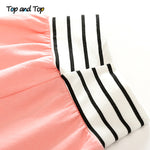 Load image into Gallery viewer, Baby Girl Hoodie Sweatshirt and  Striped Pants
