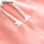 Load image into Gallery viewer, Baby Girl Hoodie Sweatshirt and  Striped Pants
