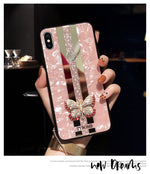 Load image into Gallery viewer, Butterfly Design Phone Case For iPhone (X, XR, XS, MAX 11 Pro, Max, iPhone 7 8 6 Plus)
