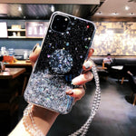 Load image into Gallery viewer, Bling Glitter Case For iPhone With Stand Holder Socket
