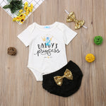 Load image into Gallery viewer, Daddy's Princess Baby Girl Outfit Set
